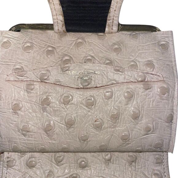 True Vintage Ostrich Grain & Cowhide Wallet - Picture 3 of 13